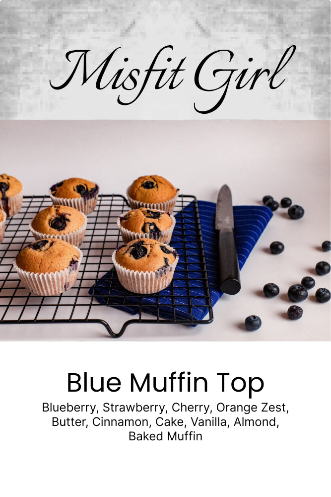 Blue Muffin Top Wax Melt
