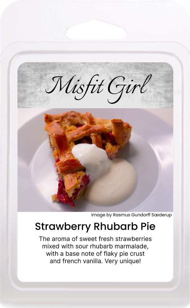 Strawberry Rhubarb Pie Wax Melt