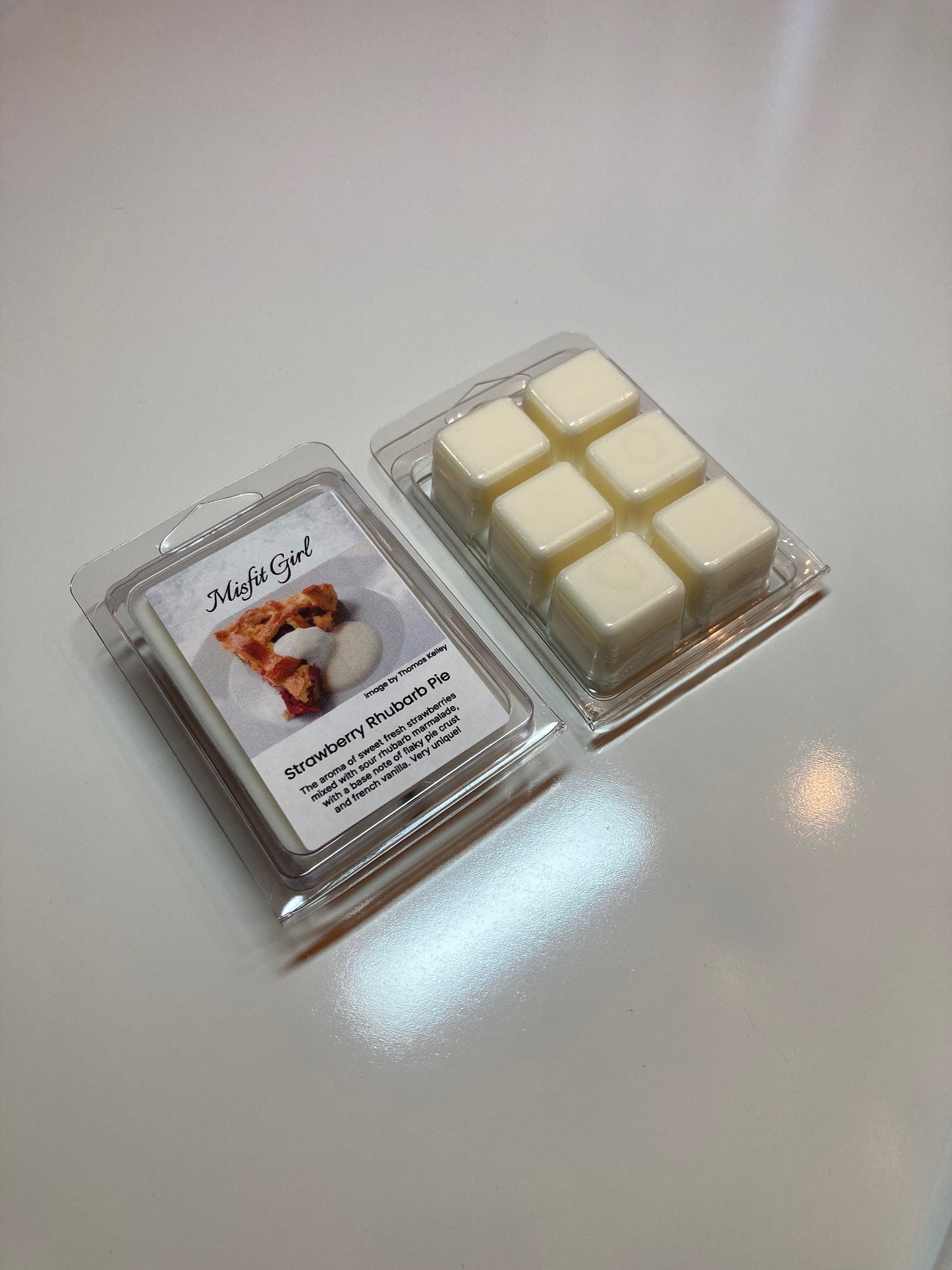 Strawberry Rhubarb Pie Wax Melt