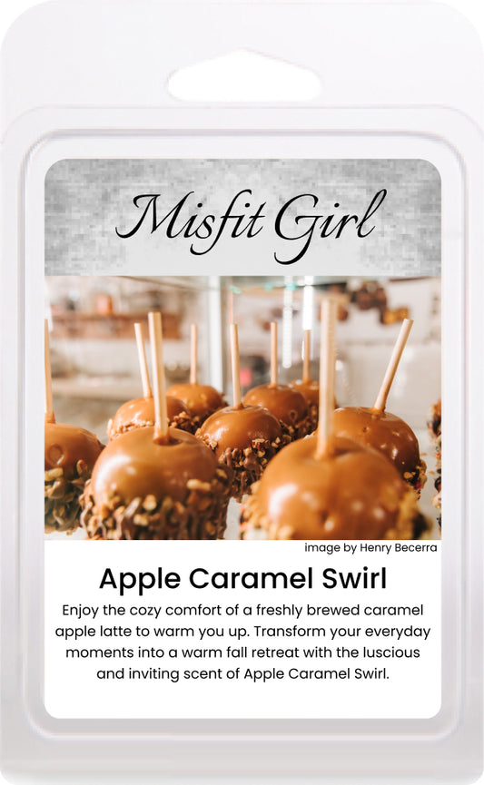 Apple Caramel Swirl Wax Melt