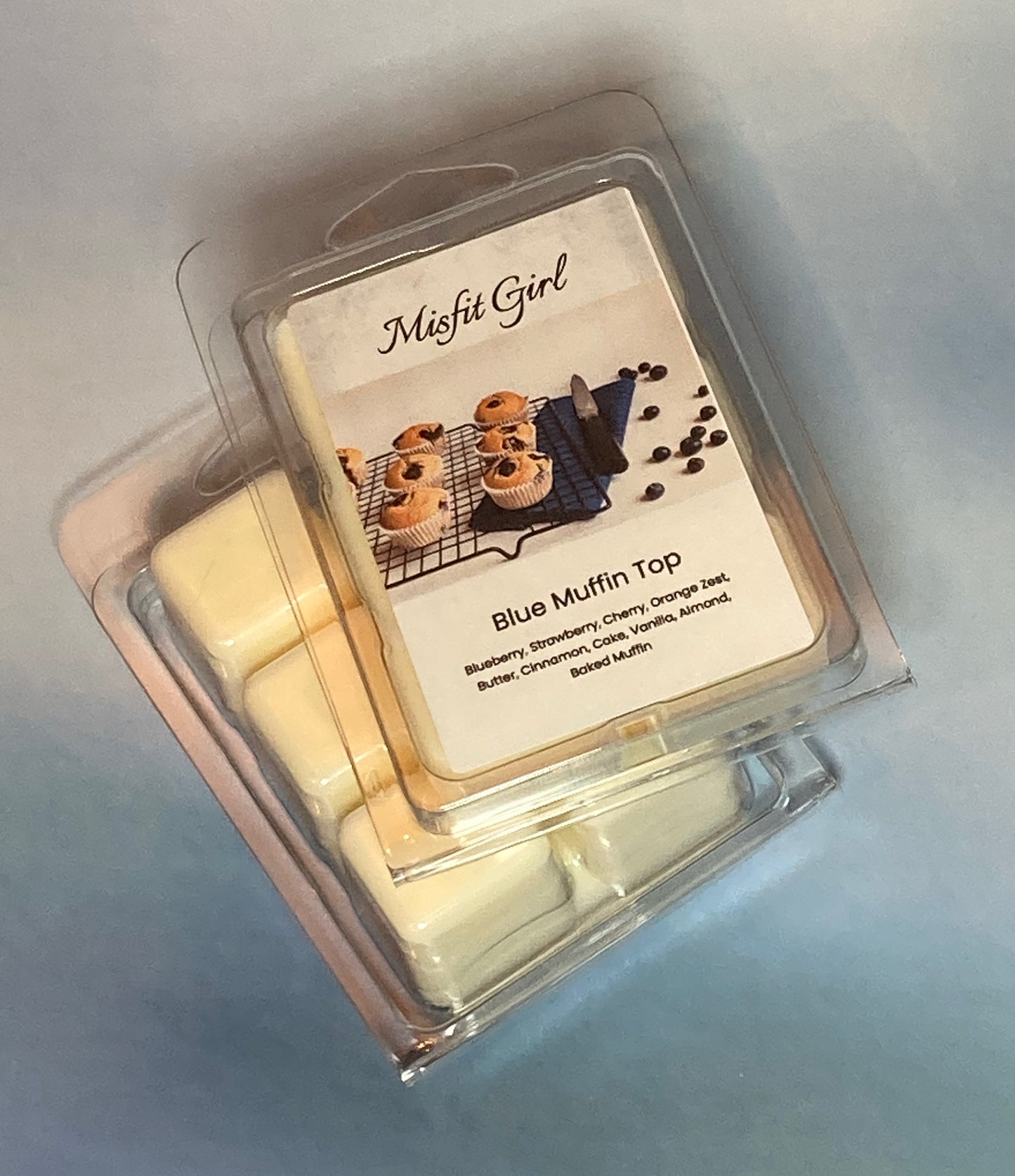 Blue Muffin Top Wax Melt