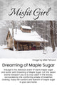 Dreaming of Maple Sugar Wax Melt
