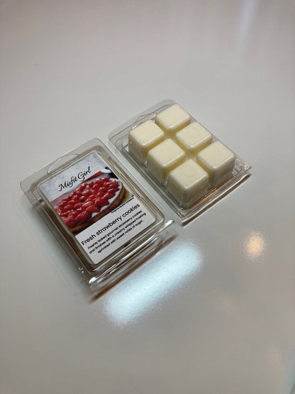 Fresh strawberry cookies Wax Melt