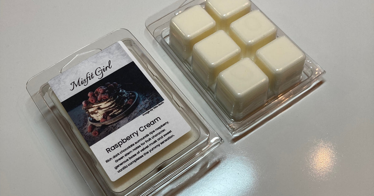 Raspberry Cream Wax Melt - MisfitGirl Wax Melts